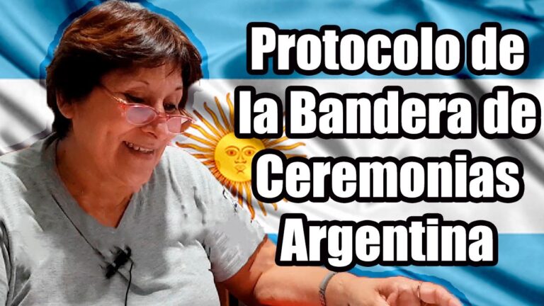 La importancia del protocolo en el manejo de banderas