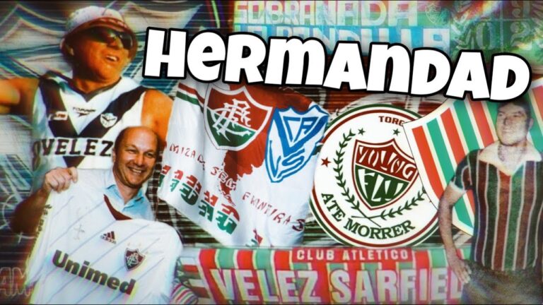 La pasi&oacute;n por el f&uacute;tbol: Banderas de equipos como Fluminense