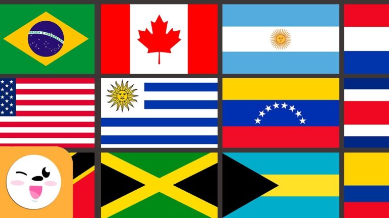 Significado de las Banderas en las Regiones del Mundo
