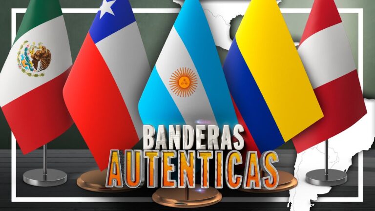 Banderas Ic&oacute;nicas de Am&eacute;rica Latina